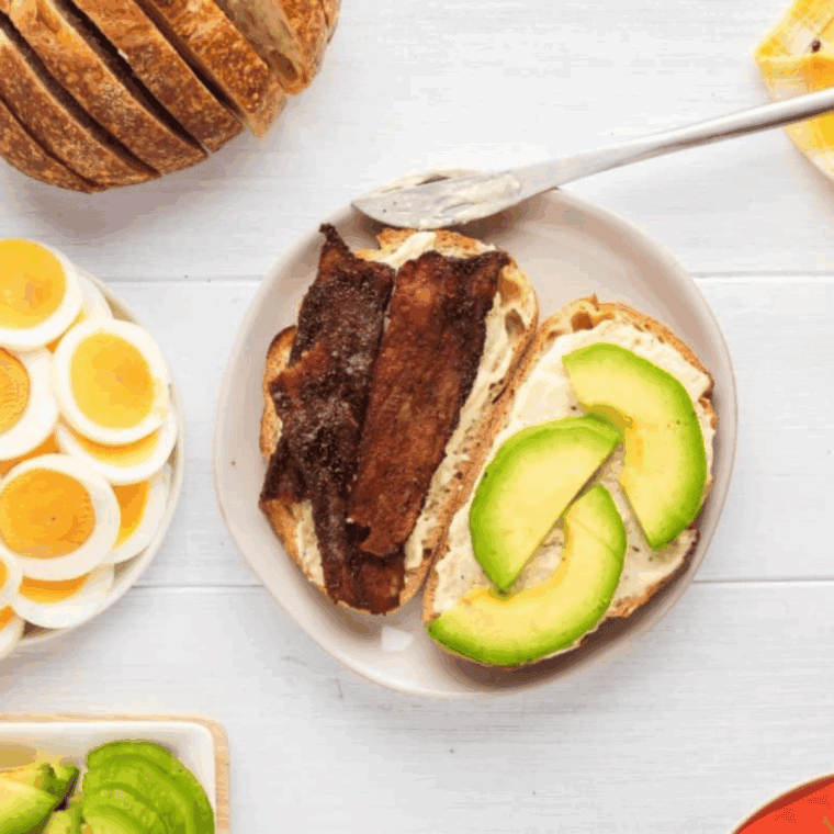 Golden, crispy Air Fryer Bacon Jerky with a smoky flavor, perfect for a savory snack or protein boost.