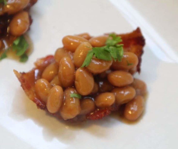 Air Fryer Baked Beans Bacon Cups