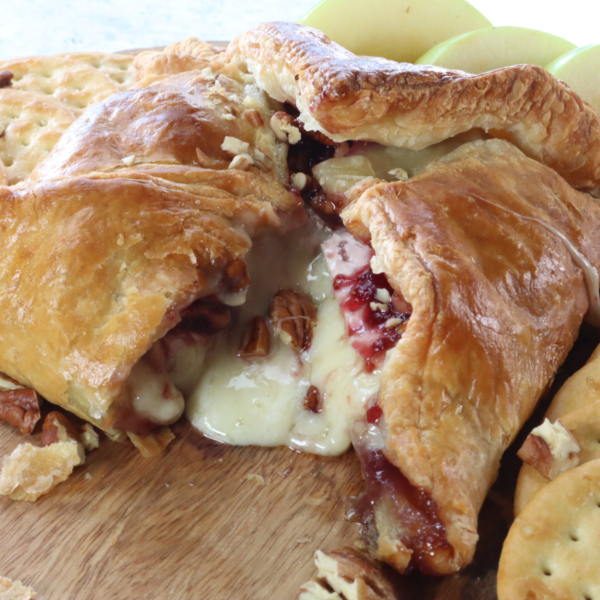 Air Fryer Baked Brie Fork To Spoon 