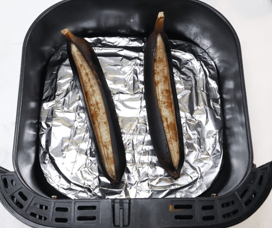 How To Cook Air Fryer Campfire Banana Smores