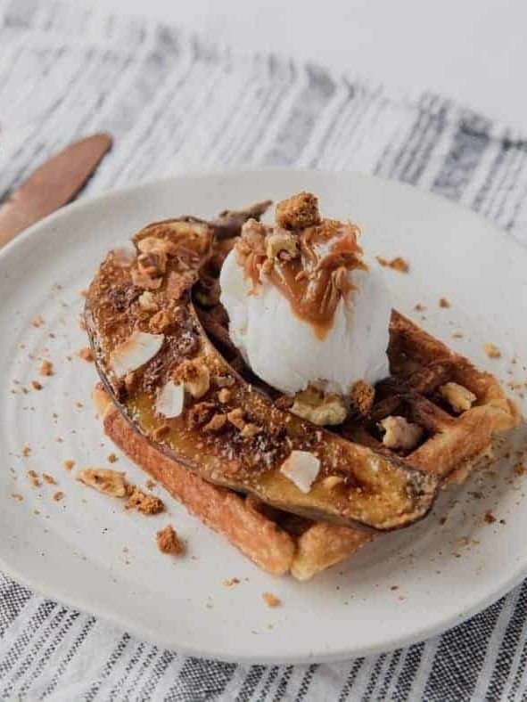 Air Fryer Fried Bananas - Fork To Spoon