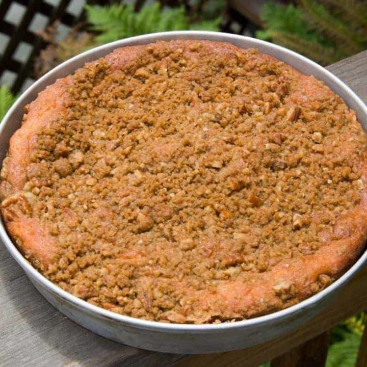 Air Fryer Homemade Coffee Cake Fork To Spoon