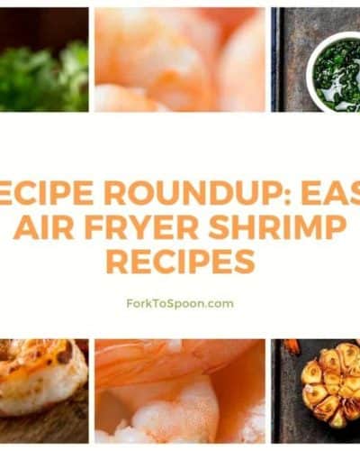 Recipe Roundup: Easy Air Fryer Shrimp Recipes