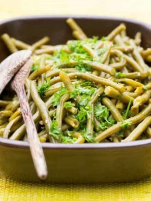 Air Fryer Canned Green Beans