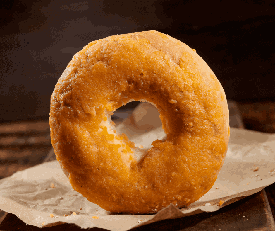 Air Fryer Cheddar Cheese Bagels Fork To Spoon