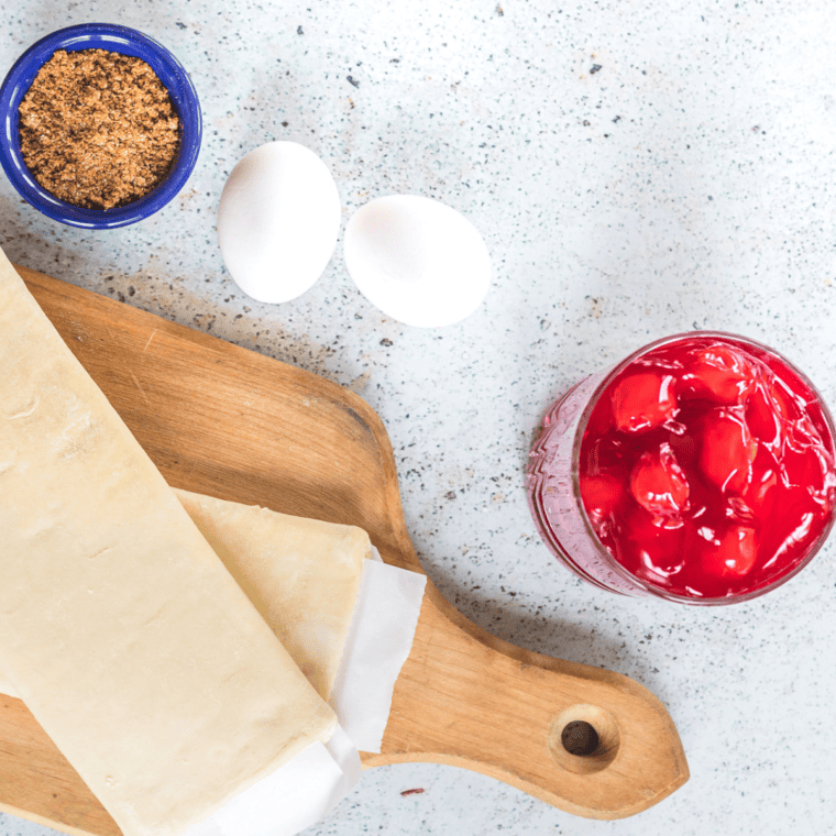 Ingredients Needed For Air Fryer Cherry Turnovers
