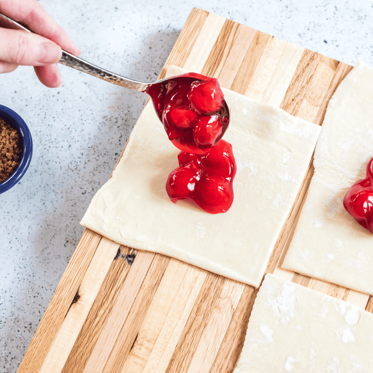 Air Fryer Cherry Turnovers - Fork To Spoon