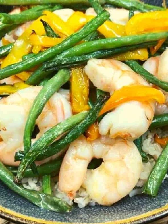 Air Fryer Chicken and Vegetable Stir Fry - Fork To Spoon