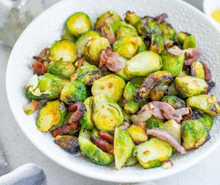 Air Fryer Brussels Sprouts And Bacon