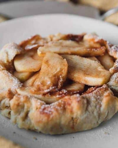 Air Fryer Country Apple Galette