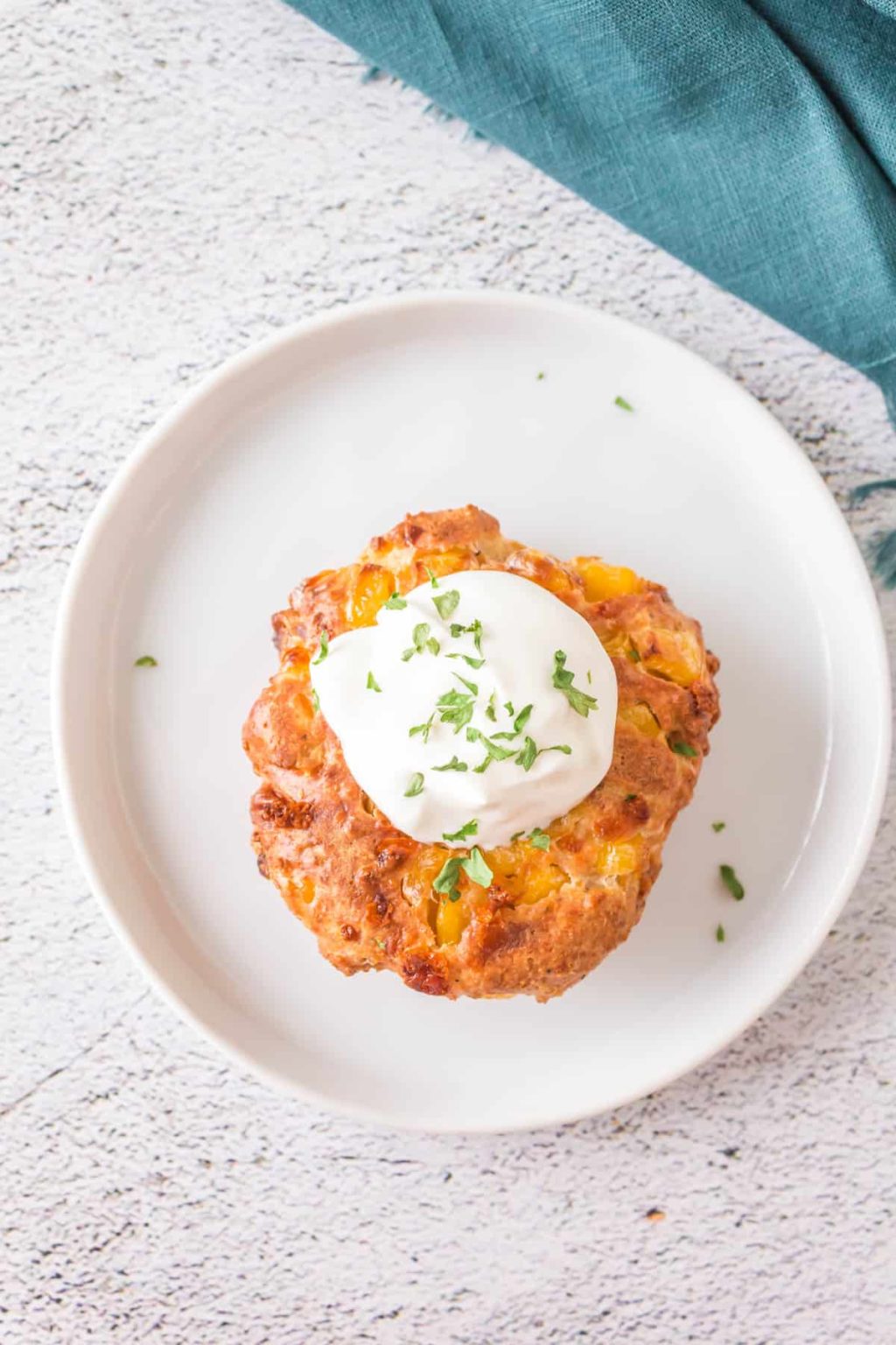 Air Fryer Corn Fritters Fork To Spoon