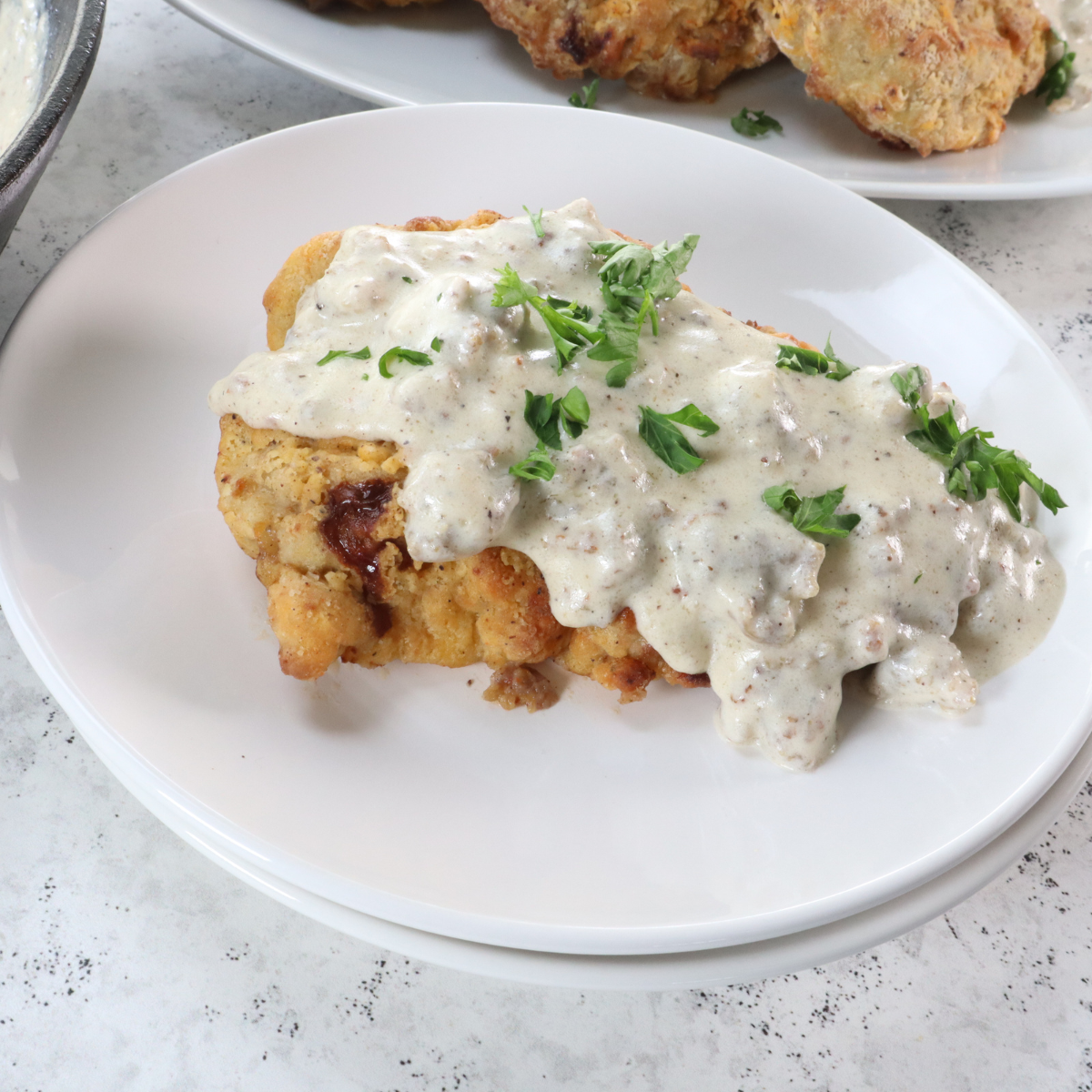 Air Fryer Chicken Fried Steak