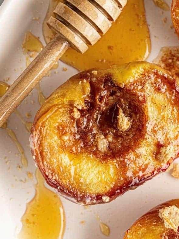 Air Fryer Nectarines Fork To Spoon