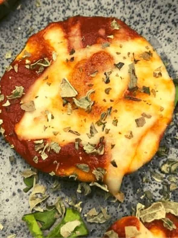 Air Fryer Everything Bagel Zucchini Chips Fork To Spoon