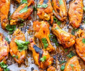 Air Fryer Chipotle-Lime Sticky Wings