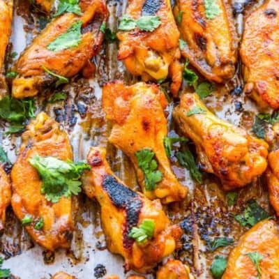 Air Fryer Chipotle-Lime Sticky Wings