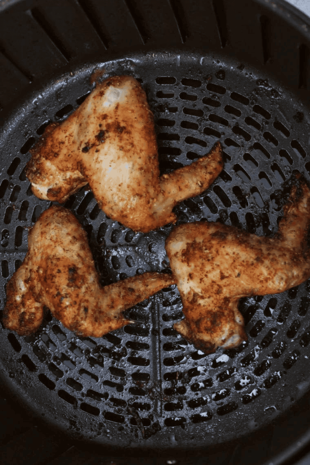 Air Fryer Dry Rubbed Chicken Wings