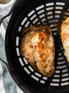 Air Fryer Frozen Chicken Breasts