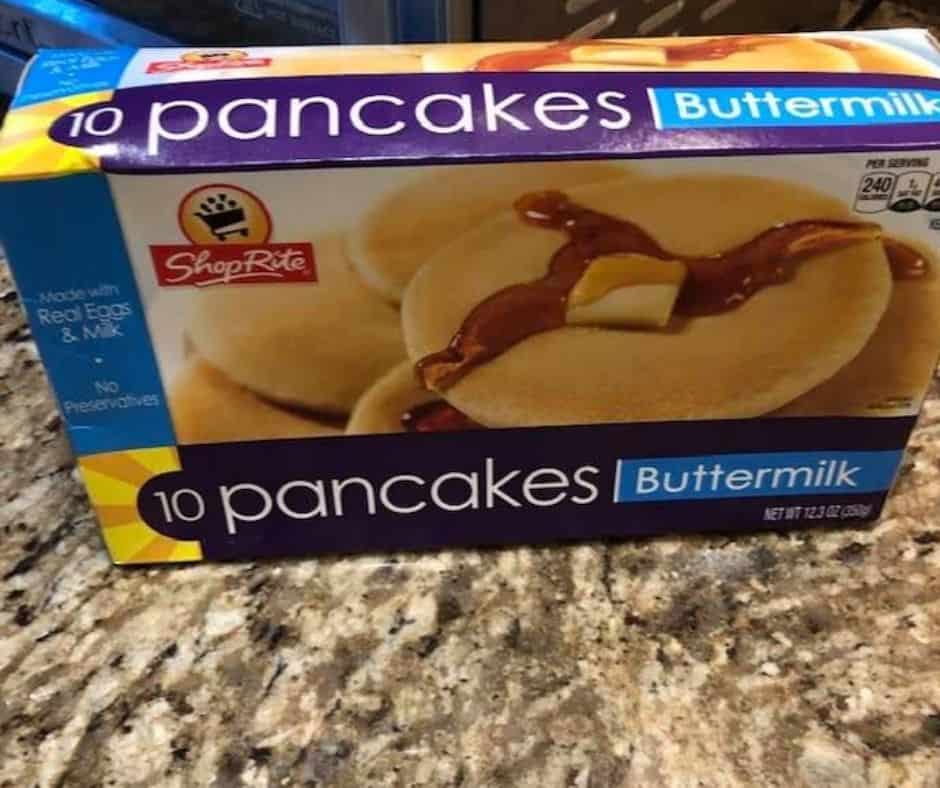 Air Fryer Frozen Pancakes Using Shoprite Brand