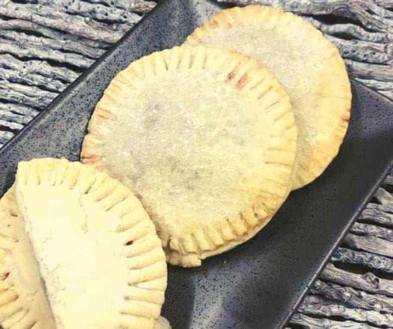Air Fryer Raspberry Hand Pies - Fork To Spoon