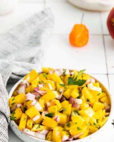 Mango Habanero Salsa