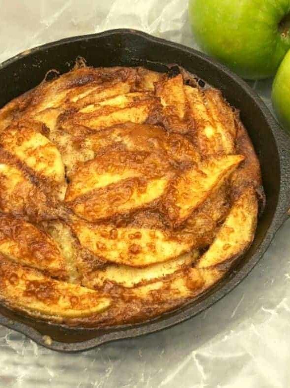 Air Fryer Mini Dutch Pancakes Fork To Spoon