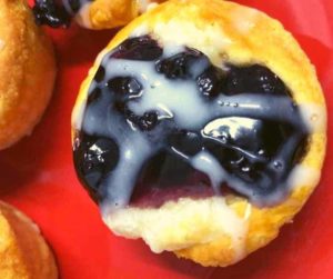 Air Fryer Blueberry & Cream Cheese Danish