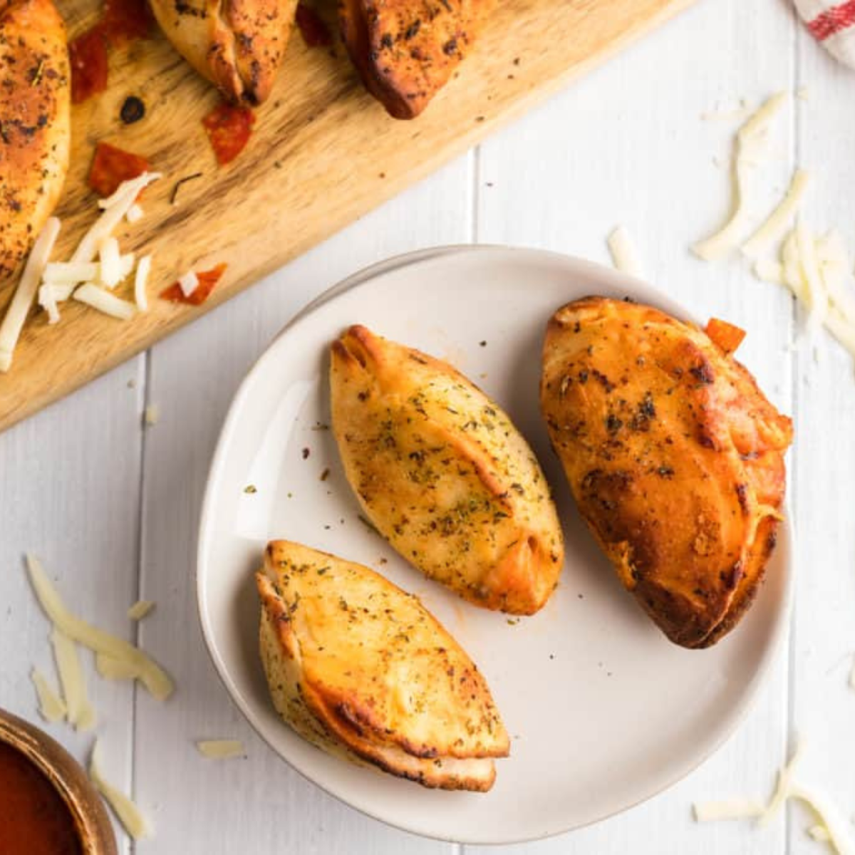 Air Fryer Pizza Pockets Fork To Spoon