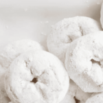 Air Fryer Powdered Sugar Donuts