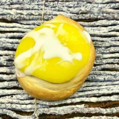 Air Fryer Crescent Lemon Danish