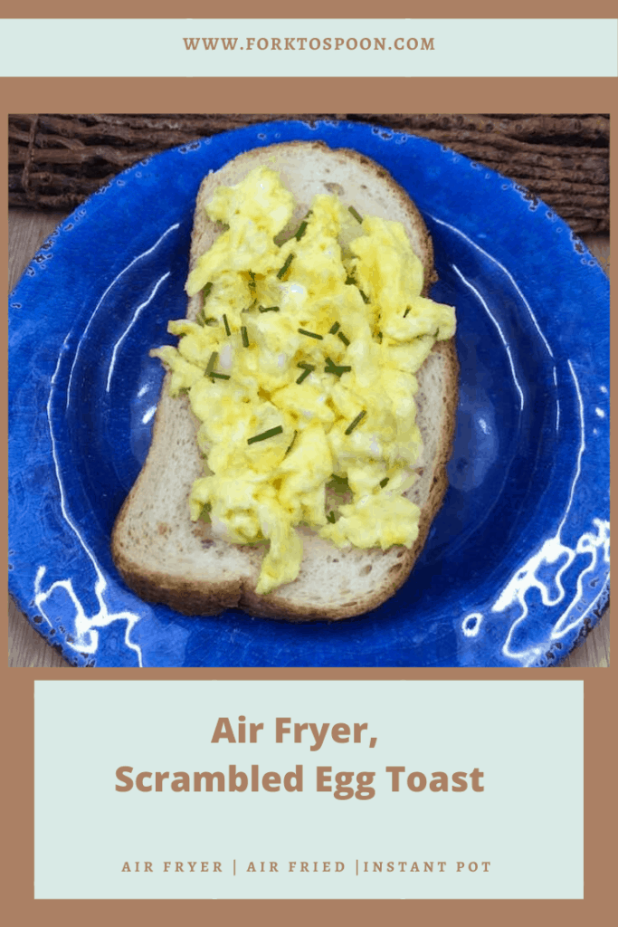 Air Fryer Scrambled Eggs