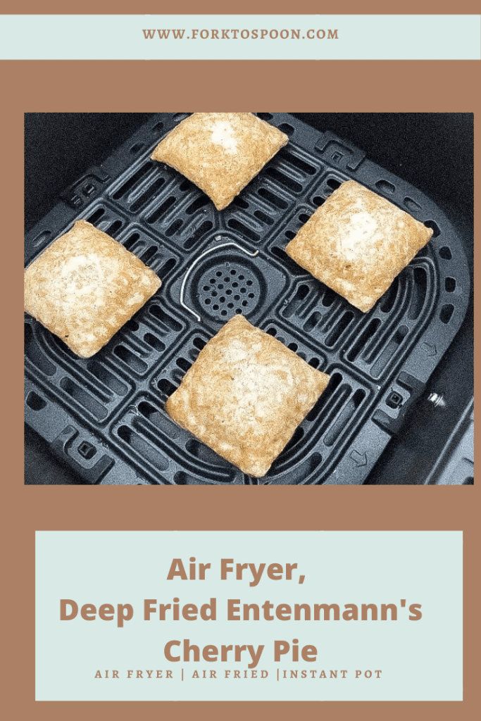 Air Fryer Deep Fried Entenmann's Cherry Pie