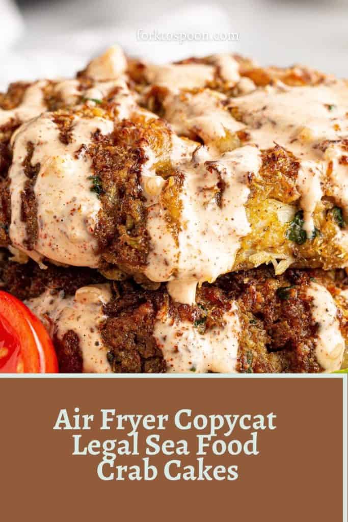Air Fryer Copycat Legal Sea Food Crab Cakes