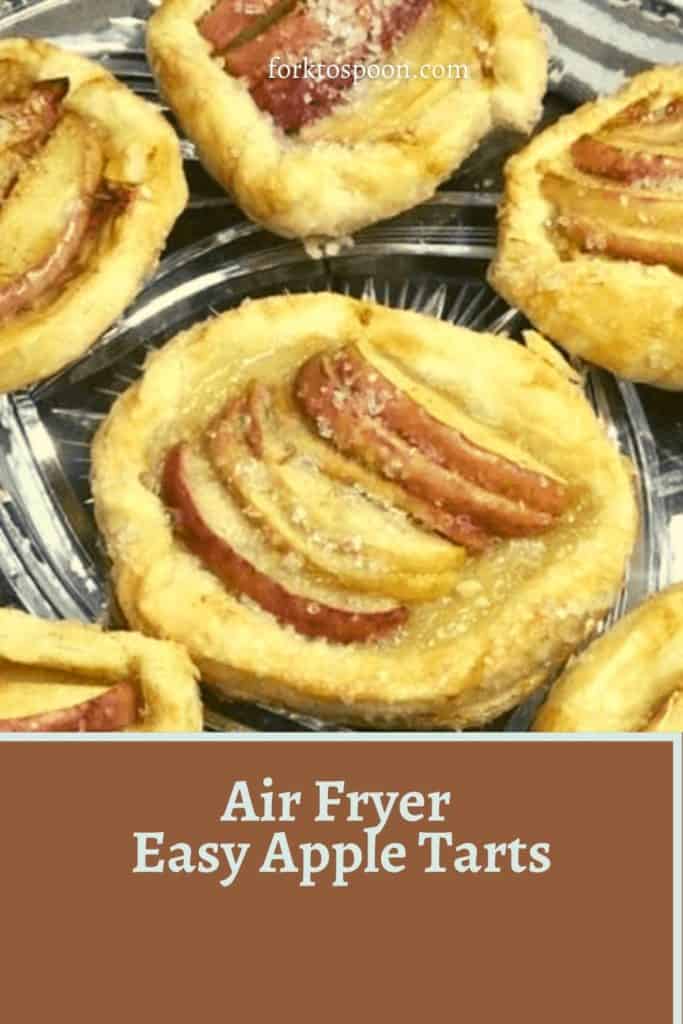 Air Fryer Easy Apple Tarts
