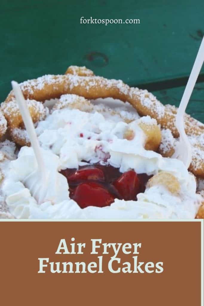 Air Fryer Funnel Cakes