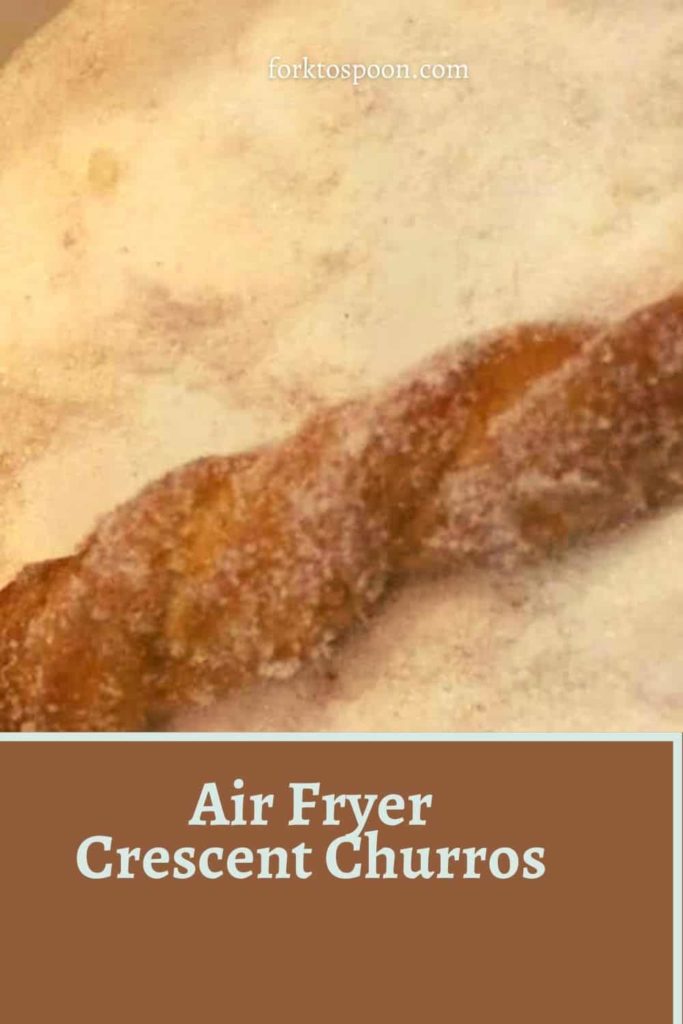 Air Fryer Crescent Churros 