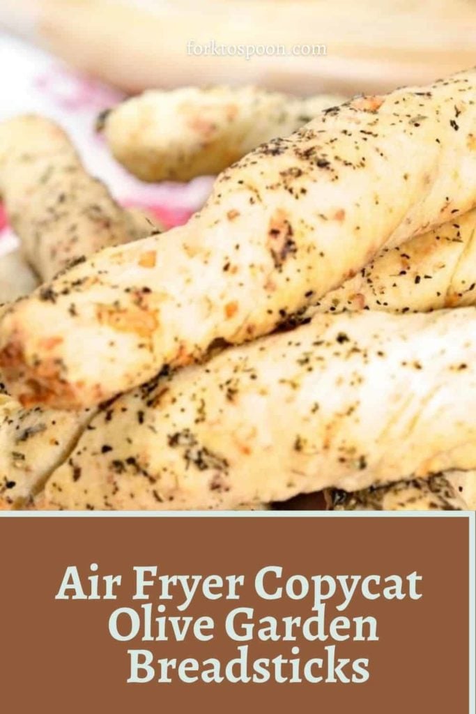 Air Fryer Copycat Olive Garden Breadsticks
