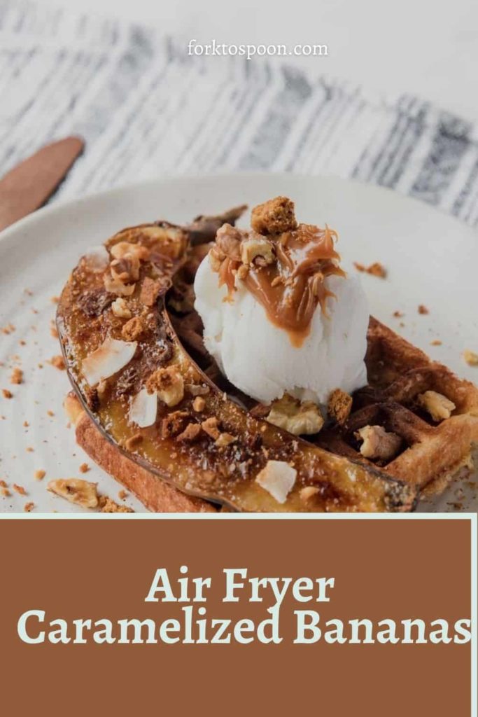 Air Fryer Caramelized Bananas