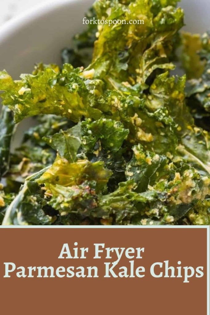 Air Fryer Parmesan Kale Chips