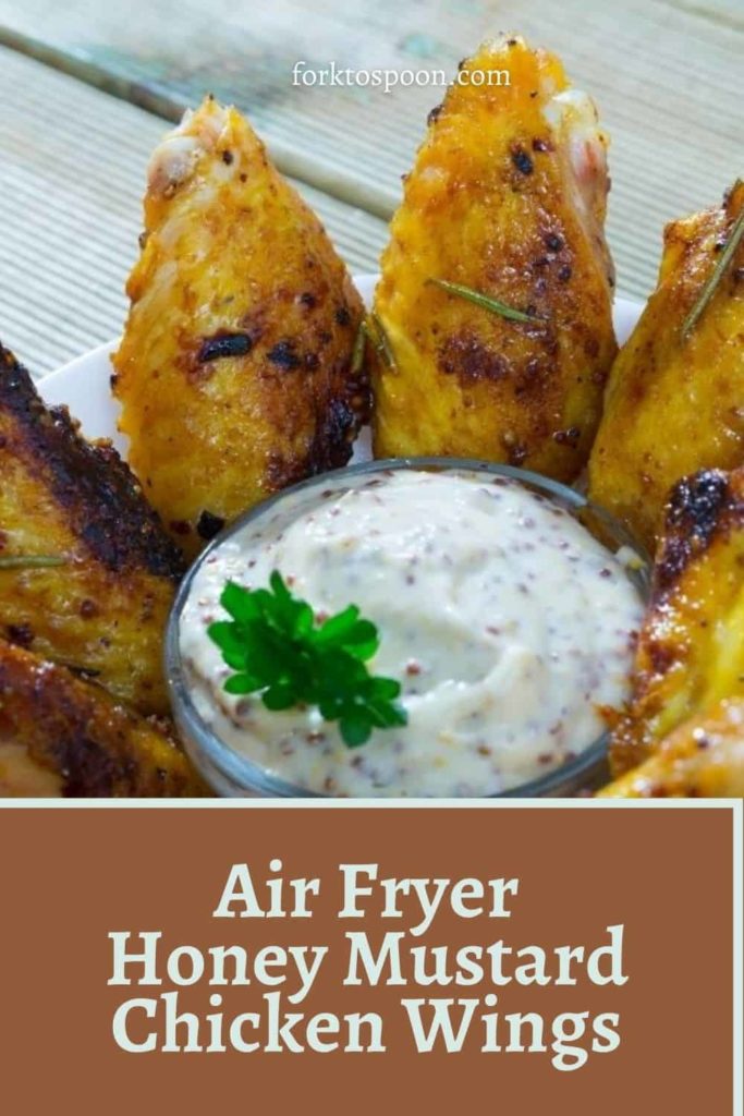 Air Fryer Honey Mustard Chicken Wings