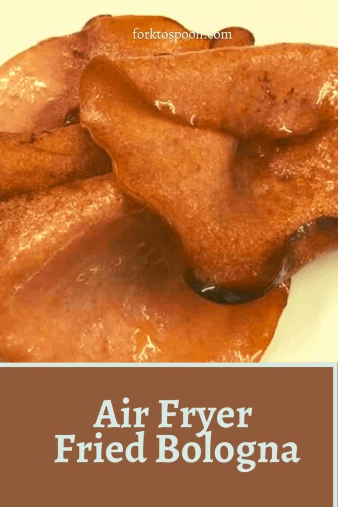 Air Fryer Fried Bologna