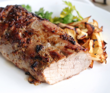 Air Fryer Teriyaki Pork Tenderloin