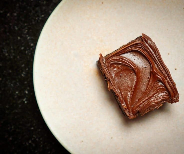 Air Fryer Frosted Brownies
