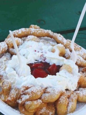 Air Fryer Funnel Cakes