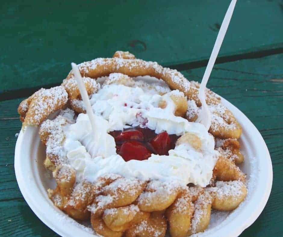 Air Fryer Funnel Cakes