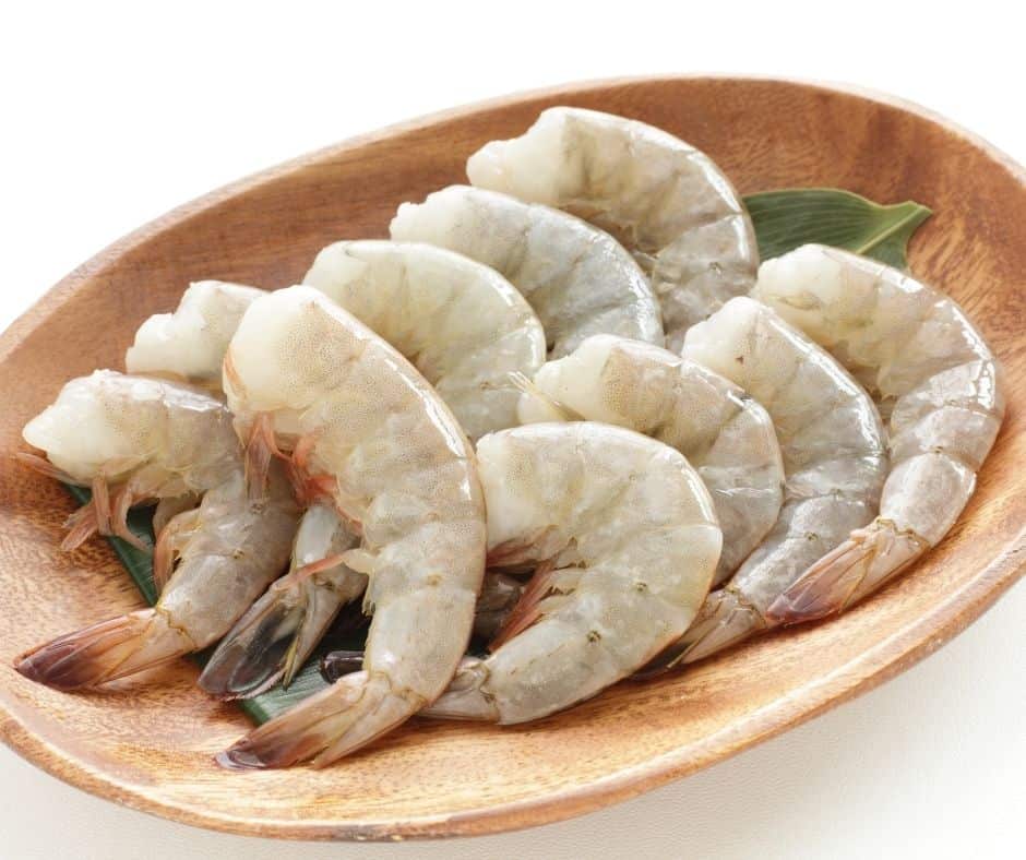 Ingredients In Air Fryer Garlic Butter Shrimp Scampi