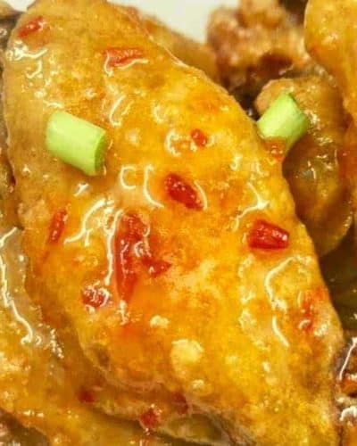 Air Fryer Red-Pepper Jelly Wings