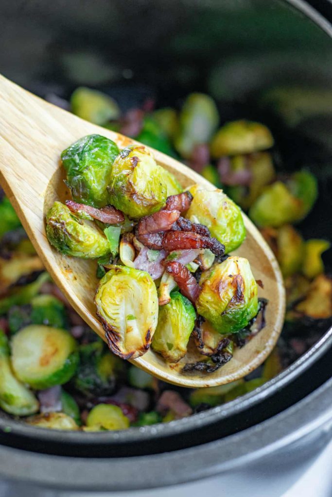 Air Fryer Brussels Sprouts And Bacon