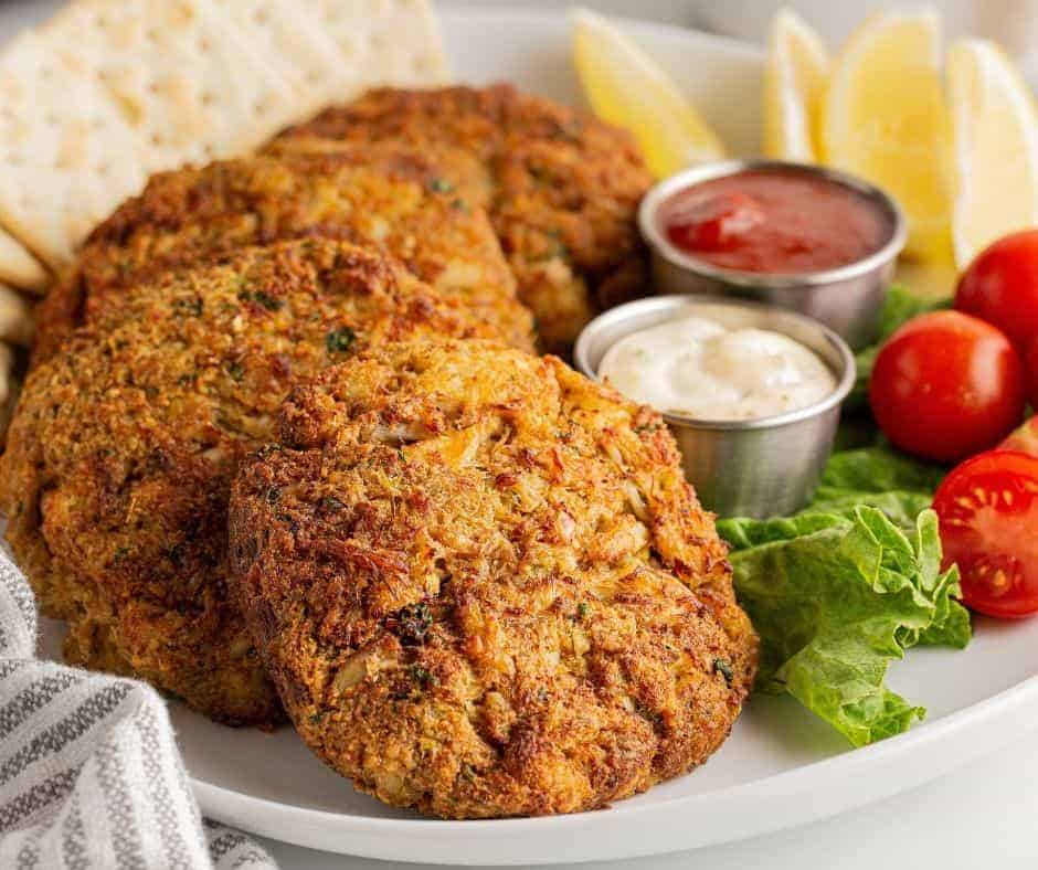 Easy Air Fryer Crab Cakes