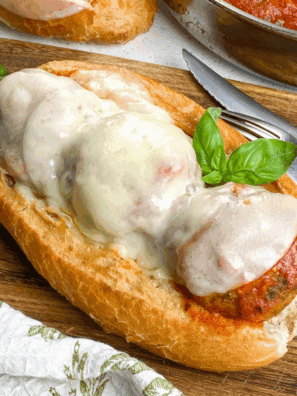 Easy Instant Pot Meatball Subs Recipe